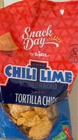 Chile lime naturally flavored tortilla chips