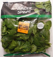 Junger Spinat