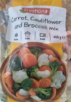 Carrot, Cauliflower and broccoli mix