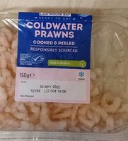 Coldwater prawns