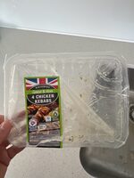 4 Garlic & Herb Chicken Kebabs