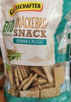 Knäckebrot Snack Meersalz und Rosmarin