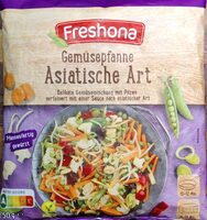 Gemüsepfanne Asiatische Art