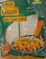 Vegan gnocchi with sweet potato