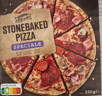 Stonebaked pizza speciale