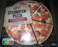 Steinofenpizza Peperonisalami-Mozzarella