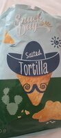 Tortilla chips salted