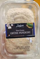 Feta-Creme Grüne Peperoni
