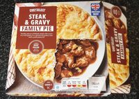 Steak and Gravy family pie