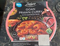 Goan Prawn Curry with saffron rice