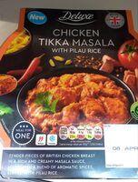 Chicken Tikka Masala with pilau rice