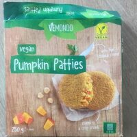 Vegan pumpkin patties