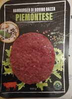 Hamburger di bovino razza piemontese