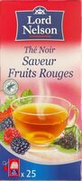 Thé Noir Saveur Fruits Rouges