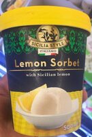 Lemon sorbet