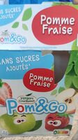 Compote aromatisé à la pomme et la fraise