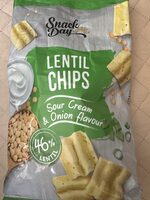 Lentil Chips - Sour Cream & Onion Flavour