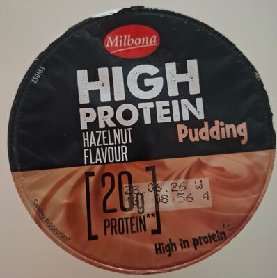 High Protein Pudding Haselnut Flavour