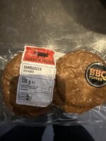 Gegaarde hamburger
