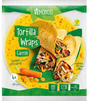 Tortilla Wraps Carrot