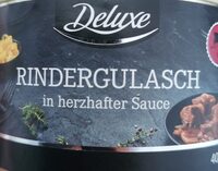 Rindergulasch in herzhafter Sauce