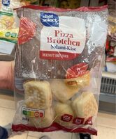 Pizza Brötchen Salami-Käse