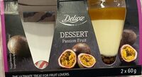 Dessert passion fruit