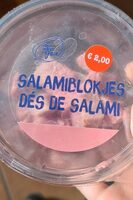 Dès de salami