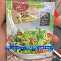 Salatsauce Garten Kräuter