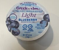 Light Blueberry Greek Yogurt