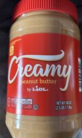 Creamy peanut butter