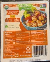 Organic Tofu Firm