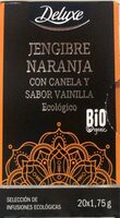 Jengibre y naranja con canela sabor vainilla