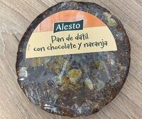 Pan de dátil con chocolate y naranja