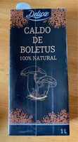 Caldo de boletus