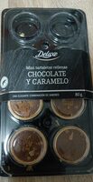 Mini tartaletas rellena choco caramelo