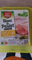 Blanc de poulet doré au four 100% filet