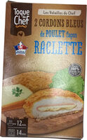 Cordons Bleus de Poulet Façon Raclette