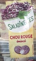 Choux rouge emince