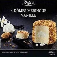 Dômes Meringue Vanille