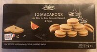 Macarons foie gras et figue