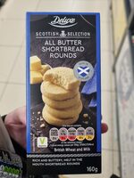 All butter shortbread rounds