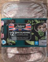 Lincolnshire Pork Chipolata Sausages