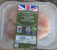 British 2 Free Range Chicken Breast Fillets