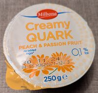 Creamy Quark Peach & Passion Fruit