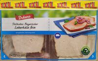 Delikatess Bayerischer Leberkäse fein