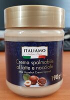 Crema al latte e nocciole deluxe
