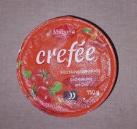 Frischkäsezubereitung Kirschtomaten und Chili