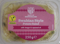 Swabian Style Potato Salad, with vinegar & rapeseed oil