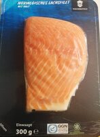 Norwegische Lachsfiletportion mit Haut